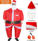 Santa Fancy Dress Inflatable Suit - Fan Operated Costume