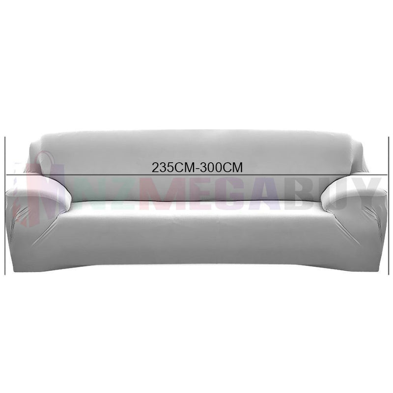 Stretch Sofa Cover Lounge Couch Removable Slipcover 'Feather *4 Sizes