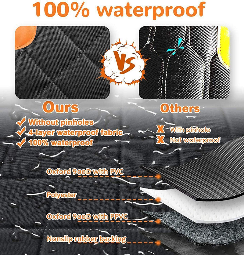 Dog Car Seat Cover Pet Hammock Protector