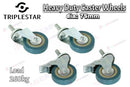 75mm Swivel Caster Wheels – Rubber Transport Wheels