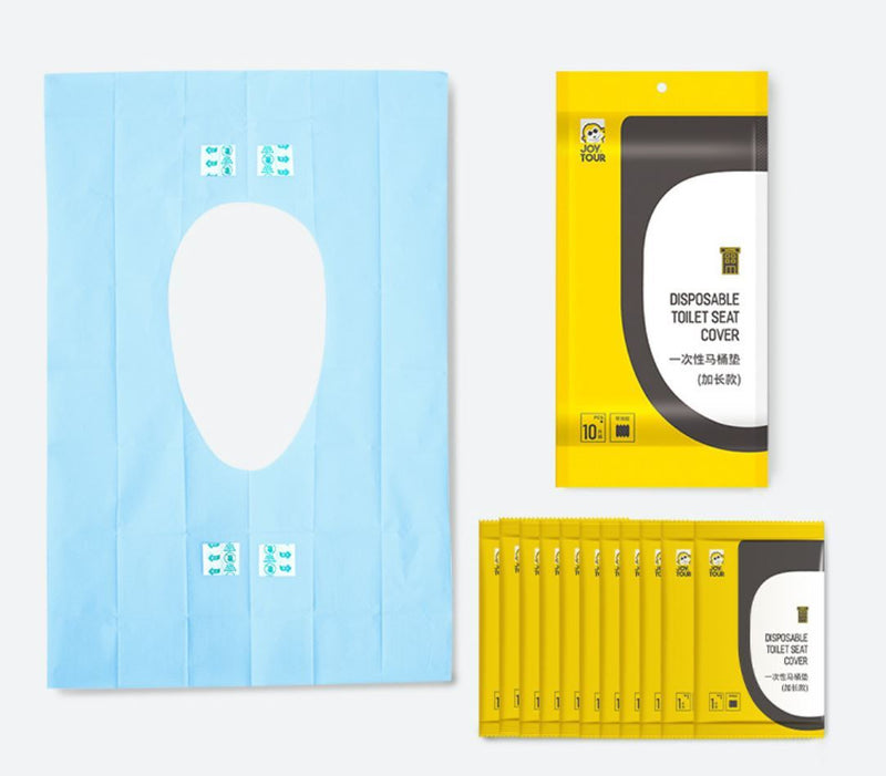 50pcs Disposable Waterproof Toilet Seat Cover