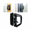 nzmegabuy heavy-duty black sliding patio door handle set with key lock, made of durable zinc and aluminium alloy.