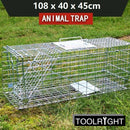 Humane Animal Trap Cage 108CM – Extra Large Live Catch Possum, Cat & Pest Trap