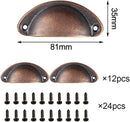 12pcs Cabinet Drawer Handles Door Pulls