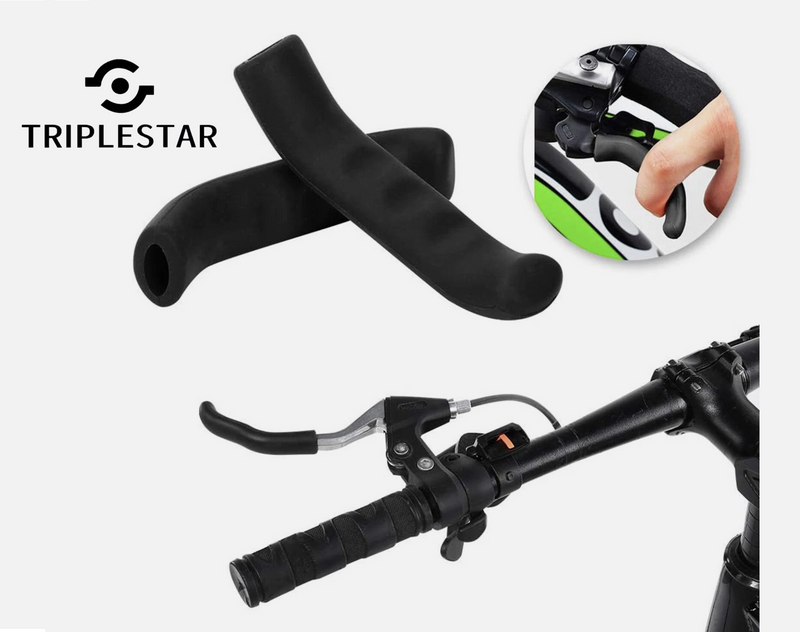 1Pair MTB Bicycle Grips Sleeves Bike Protector Covers Silicone Brake Lever * 2 Colors