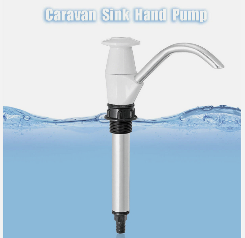 Caravan Trailer Sink Water Hand Pump Camping Motorhome Faucet Water Tap Tool