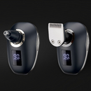 nzmegabuy 6-in-1 electric head shaver with digital battery display, nose trimmer, and hair clipper attachments