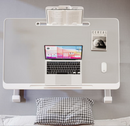 Foldable Laptop Bed Desk Adjustable Height Angle Portable Table