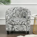Tub Chair Cover + Cushion Cover   Velvet