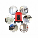 nzmegabuy 360-degree red line laser level tool for construction, tiling, and carpentry with multiple use case examples