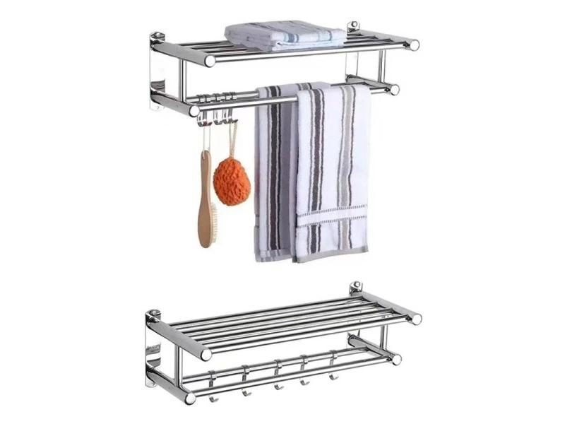 Towel Rack with Shelf