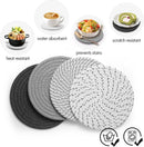 Trivets Plate Mats 4pc Set *3 Color Options