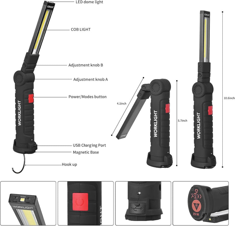Hand Torch USB Rechargeable