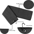 2pc Golf Towel  Black