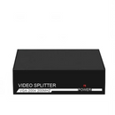 nzmegabuy 2-port bi-directional VGA switch box in a compact black desktop design with manual push-button selection