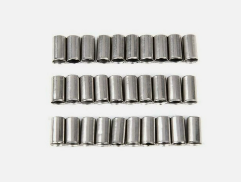 100pcs 5mm Housing End Caps Bike Ferrules Ferrule Brake Cable Metal Bicycle