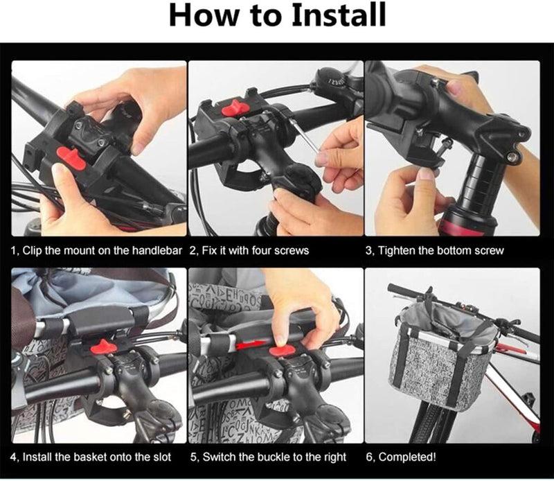 Pet Dog Puppy Cat Travel Carry Bag Carrier For Bike Bicycle Front Basket