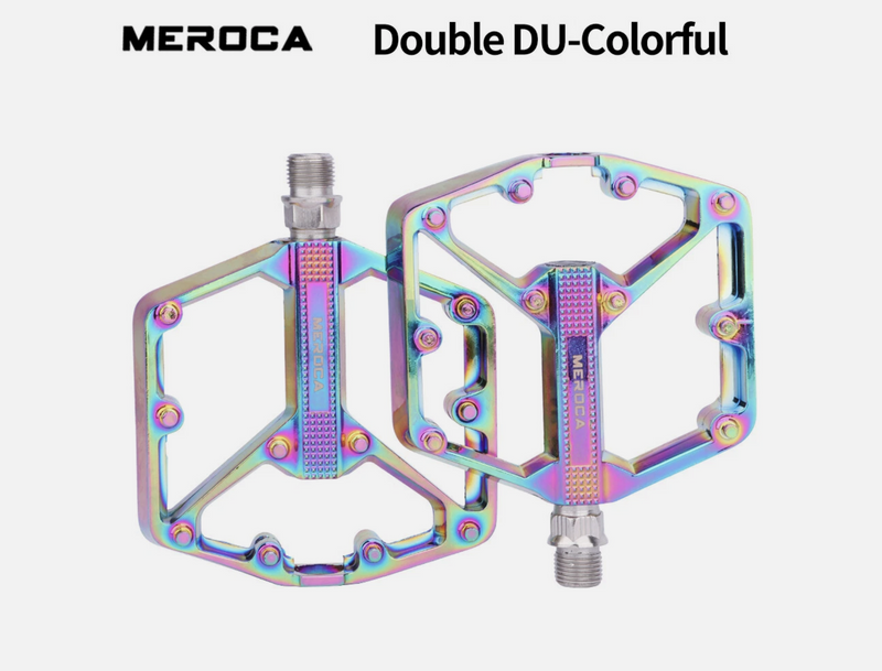 9/16'' Bicycle Pedals Cycling Road MTB Mountain Bike Pedals Flat Cycling Pedals * 2 Colors
