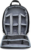 Waterproof Camera Backpack Soft Case Bag Rucksack For Canon Nikon Sony DSLR* 3 Colors