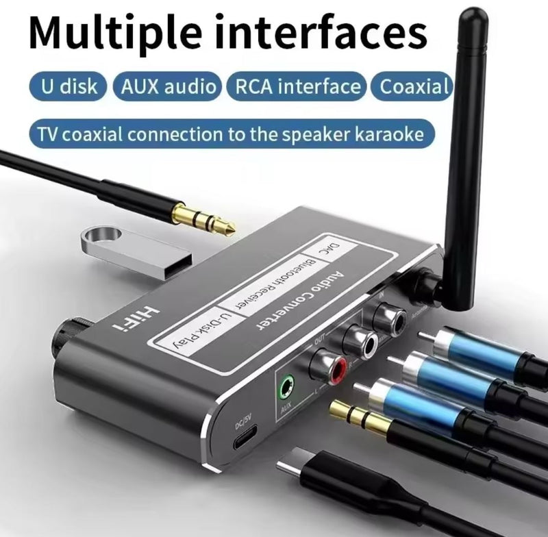 Audio Convertor and Bluetooth Receiver