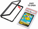 PSA Graded Card Magnetic Display Case UV Protection Black