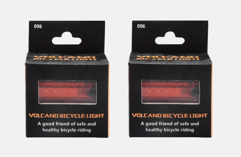 2pcs Bicycle Rear Tail Light Cycling 4Modes USB Rechargeable LED Bike Front Lamp