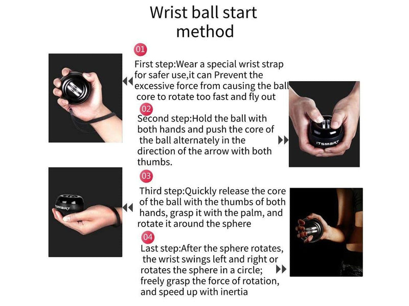 Gyro Ball Hand Grip Strengthener Local Clearance