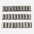 nzmegabuy 100-pack of 5mm metal bike cable housing end caps for brake cable maintenance and protection