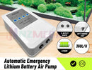 Air Pump Automatic Emergency Lithium Battery 360L/ Hour