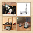 100mm Swivel Caster Wheels – Rubber Transport Wheels
