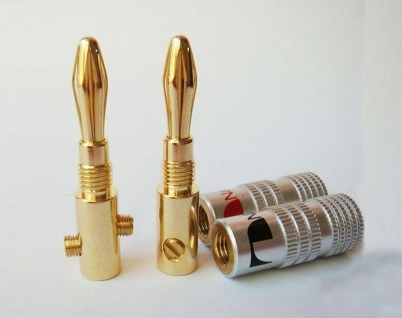Banana Plugs 4 Pairs