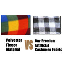 Large Picnic Blanket Premium Cashmere Rug Waterproof Mat Outdoor 200X200 * 2 Colors