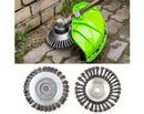 8-Inch Knotted Steel Wire Brush-Cutter Head