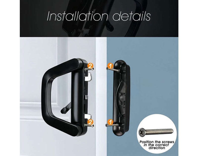 Sliding Patio Door Handle Set