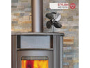 Heat Powered Fireplace Stove Fan