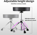 Heavy Duty Drum Throne Saddle Seat – Adjustable Drum Stool