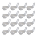 nzmegabuy 50-pack white plastic clothes hanger connector hooks for space-saving closet organization