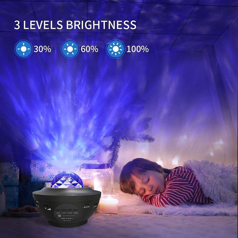 Open gallery Galaxy Starlight Projector with Speaker