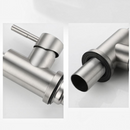nzmegabuy polished chrome kitchen mixer tap showing the handle mechanism and threaded base for installation.