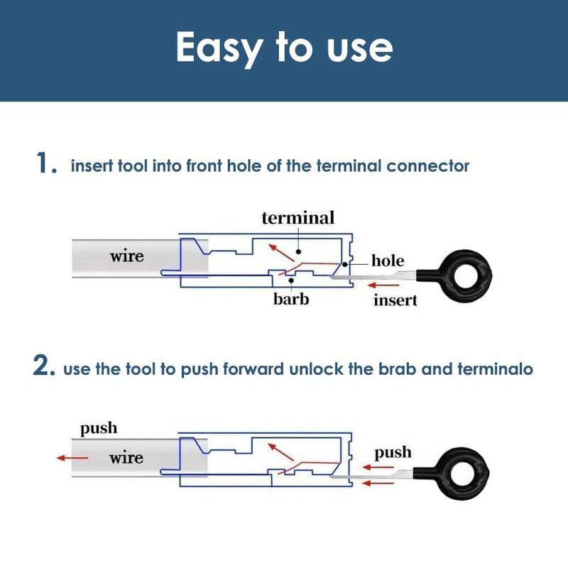 76Pcs/Set Pin Ejector