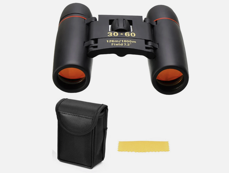 Binoculars 30x60 Zoom Outdoor Travel with Carry Bag