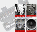 15Pcs 1/4 Torque Wrench Set 2-25NM, Bicycle Torque Tool, Torque Screw Drive