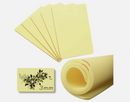 5pcs Tattoo Practice Fake Skin 20x30cm Silicone Double Sided 3mm Thick Reusable