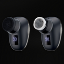 nzmegabuy 6-in-1 electric head shaver with interchangeable facial cleansing and massage brush attachments