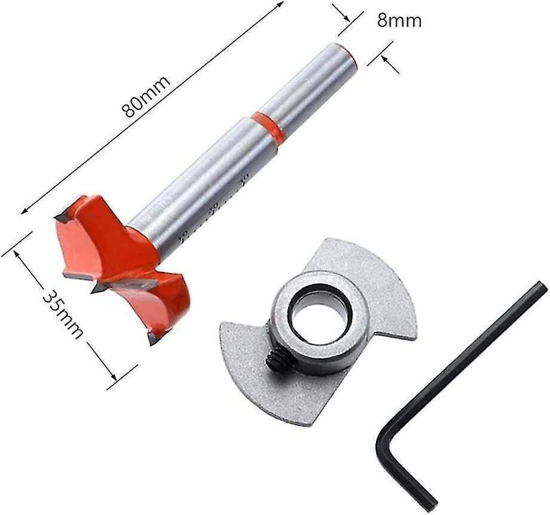 35mm Hinge Hole Saw Kit Drill Bit Kit Wood Cutter For Wood Plastic 35mm