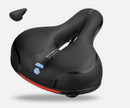 Bike Seat Big Wide Bum Bicycle Saddle Sporty Gel Cruiser Extra Comfort Soft Pad