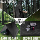 Waterproof Rain Poncho for Adult