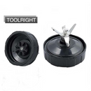 nzmegabuy 7-fin extractor blade replacement for Nutri Ninja blenders, featuring a 10cm diameter stainless steel design
