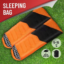 Outdoor Winter Camping Envelope Sleeping Bag Single -15°C