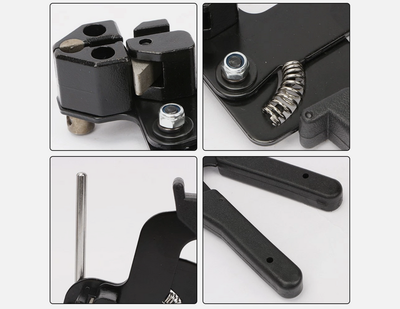 Steel Cable Tie Gun Heavy Duty Stainless Auto Tightener Tensioner Cutter